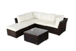 OUTFLEXX Loungemöbel-Set, Braun Marmoriert, Polyrattan, Inkl. Kaffeetisch, Für 5 Personen, Wasserfeste Kissenbox 11 OUTFLEXX Loungemöbel-Set, Braun Marmoriert, Polyrattan, Inkl. Kaffeetisch, Für 5 Personen, Wasserfeste Kissenbox -Kettler Verkaufsgeschäft 3 7759 BOX B.jpg