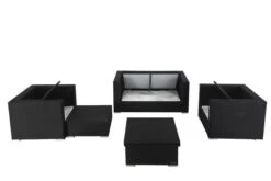 OUTFLEXX Loungemöbel-Set, 5 Personen, Schwarz, Polyrattan, Inkl. Loungetisch, Wasserfeste Kissenbox -Kettler Verkaufsgeschäft 4 1299 BOX D.jpg