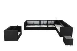 OUTFLEXX Loungemöbel-Set, Schwarz, Polyrattan, Für 8 Personen, Wasserfeste Kissenbox -Kettler Verkaufsgeschäft 4 1380 BOX A.jpg