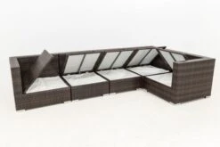 OUTFLEXX Loungemöbel-Set, 5 Pers, Braun Marmoriert, Polyrattan, Wasserfeste Kissenbox -Kettler Verkaufsgeschäft 4 16064 BOX A.jpg