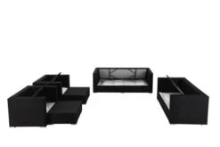 OUTFLEXX Loungemöbel-Set, Schwarz, Polyrattan, Für 9 Personen, Wasserfeste Kissenbox -Kettler Verkaufsgeschäft 4 1716 BOX A.jpg