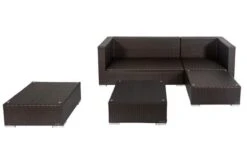 OUTFLEXX Loungemöbel-Set, Braun, Polyrattan, 5 Personen, Wasserfeste Kissenbox, Inkl. Kaffeetisch 16 OUTFLEXX Loungemöbel-Set, Braun, Polyrattan, 5 Personen, Wasserfeste Kissenbox, Inkl. Kaffeetisch -Kettler Verkaufsgeschäft 4 18227 BOX B.jpg