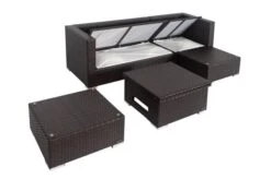 OUTFLEXX Loungemöbel-Set, Braun, Polyrattan, 5 Personen, Wasserfeste Kissenbox, Inkl. Loungetisch -Kettler Verkaufsgeschäft 4 18227 BOX D.jpg