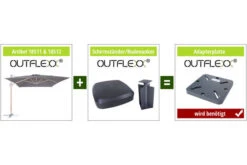 OUTFLEXX Ampelschirm, Creme, Aluminium In Holzoptik, 400x300cm, Inkl. Plattenständer -Kettler Verkaufsgeschäft 4 18511.jpg