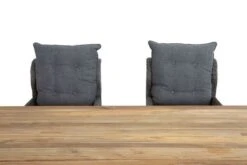 OUTFLEXX Esstischgarnitur, Polyrattan/Teakholz, Tisch 160 X 90 Cm, 4 Diningsessel, Inkl. Polster -Kettler Verkaufsgeschäft 4 19372.jpg