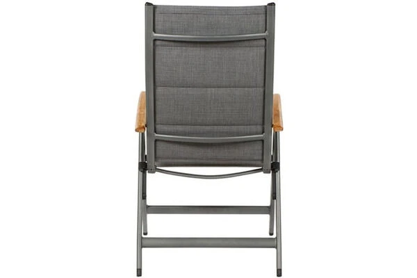 SIENA GARDEN Savin XL Klappsessel, Graphit/grau, Aluminium/Texfabric 4 SIENA GARDEN Savin XL Klappsessel, Graphit/grau, Aluminium/Texfabric – Bild 4