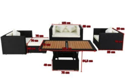 OUTFLEXX Loungemöbel-Set, 5 Personen, Schwarz, Polyrattan, Inkl. Loungetisch, Wasserfeste Kissenbox -Kettler Verkaufsgeschäft 5 1299 BOX D.jpg
