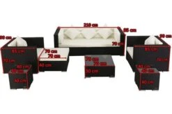 OUTFLEXX Loungemöbel-Set, Schwarz, Polyrattan, Für 6 Personen, Inkl. Kaffeetisch, Wasserfeste Kissenbox -Kettler Verkaufsgeschäft 5 1302 BOX B.jpg