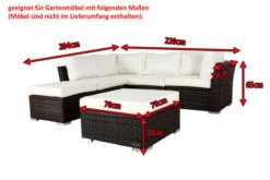 OUTFLEXX Premium Abdeckhauben Set Für Lounge: 7759-BOX-B (gestellt Als Ecklounge), Schwarz, Wasserbeständig -Kettler Verkaufsgeschäft 5 15563.jpg