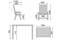 KETTLER Basic Plus Esstischgarnitur, Silber/ Anthrazit, 160 X 95 Cm, Alu/Textilene, 4 Multipositionssessel 14 KETTLER Basic Plus Esstischgarnitur, Silber/ Anthrazit, 160 X 95 Cm, Alu/Textilene, 4 Multipositionssessel -Kettler Verkaufsgeschäft 5 15581.jpg