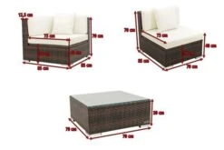 OUTFLEXX Loungemöbel-Set, 5 Pers, Braun Marmoriert, Polyrattan, Wasserfeste Kissenbox, Inkl. Beistelltisch -Kettler Verkaufsgeschäft 5 16064 BOX B.jpg