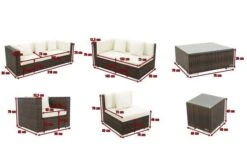 OUTFLEXX Loungemöbel-Set, Braun Marmoriert, Polyrattan, 8 Pers, Wasserfeste Kissenbox, Inkl. Beistelltisch -Kettler Verkaufsgeschäft 5 16067 BOX B.jpg