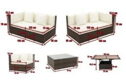 OUTFLEXX Loungemöbel-Set, Braun Marmoriert, 6 Pers, Polyrattan, Wasserfeste Kissenbox, Inkl. Loungetisch -Kettler Verkaufsgeschäft 5 16069 BOX D.jpg