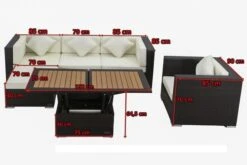 OUTFLEXX Loungemöbel-Set, Braun, Polyrattan, Für 5 Personen, Inkl. Loungetisch, Wasserfeste Kissenbox 15 OUTFLEXX Loungemöbel-Set, Braun, Polyrattan, Für 5 Personen, Inkl. Loungetisch, Wasserfeste Kissenbox -Kettler Verkaufsgeschäft 5 1713 BOX D.jpg