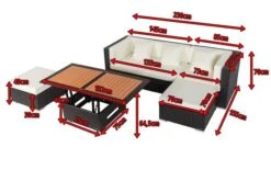 OUTFLEXX Loungemöbel-Set, Braun, Polyrattan, 5 Personen, Wasserfeste Kissenbox, Inkl. Loungetisch -Kettler Verkaufsgeschäft 5 18227 BOX D.jpg