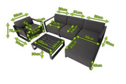 OUTFLEXX Loungeset, Sooty, Alu/Sunbrella, Für 5 Personen, Loungetisch 100x80 Cm -Kettler Verkaufsgeschäft 5 20746.jpg