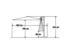 Schneider® SCHNEIDER Rhodos Junior Ampelschirm, Natur, Rund, Ø 300 Cm -Kettler Verkaufsgeschäft 5 20855.jpg