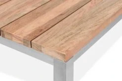 OUTFLEXX Esstischgarnitur, Edelstahl / FSC-Teak, Tisch 200 X 100 Cm, 6 Freischwinger Padded, Schwarz 15 OUTFLEXX Esstischgarnitur, Edelstahl / FSC-Teak, Tisch 200 X 100 Cm, 6 Freischwinger Padded, Schwarz -Kettler Verkaufsgeschäft 6 17300.jpg