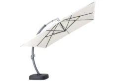 OUTFLEXX Luxus Ampelschirm, Anthrazit/creme, Edelstahl/Aluminium, 350x350cm, Inkl. Schirmständer Und Schutzhülle 20 OUTFLEXX Luxus Ampelschirm, Anthrazit/creme, Edelstahl/Aluminium, 350x350cm, Inkl. Schirmständer Und Schutzhülle -Kettler Verkaufsgeschäft 6 18351.jpg