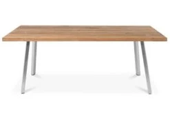 OUTFLEXX Esstischgarnitur, Edelstahl/recyceltes FSC-Teakholz, Tisch 220x100 Cm, 2 Bänke, A-Gestell -Kettler Verkaufsgeschäft 6 19359.jpg