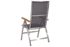 STERN Cardiff Set, Silber/silbergrau, Edelstahl/FSC-Teak, Tisch 200/300 X 100 Cm, 6 Stapel-, 2 Multipositionssessel -Kettler Verkaufsgeschäft 6 19743.jpg