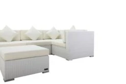 OUTFLEXX Loungemöbel Polyrattan, Weiß, Für 5 Personen, Inkl. Kaffeetisch, Wasserfeste Kissenbox 12 OUTFLEXX Loungemöbel Polyrattan, Weiß, Für 5 Personen, Inkl. Kaffeetisch, Wasserfeste Kissenbox -Kettler Verkaufsgeschäft 6 7175 BOX B.jpg