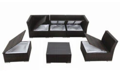 OUTFLEXX Loungemöbel-Set, Braun Marmoriert, Polyrattan, Inkl. Kaffeetisch, Für 5 Personen, Wasserfeste Kissenbox 14 OUTFLEXX Loungemöbel-Set, Braun Marmoriert, Polyrattan, Inkl. Kaffeetisch, Für 5 Personen, Wasserfeste Kissenbox -Kettler Verkaufsgeschäft 6 7759 BOX B.jpg