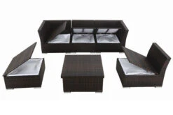 OUTFLEXX Loungemöbel-Set, Braun Marmoriert, Polyrattan, Inkl. Loungetisch, Für 5 Personen, Wasserfeste Kissenbox -Kettler Verkaufsgeschäft 6 7759 BOX D.jpg