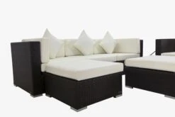 OUTFLEXX Loungemöbel-Set, Braun, Polyrattan, Für 5 Personen, Inkl. Kaffeetisch, Wasserfeste Kissenbox -Kettler Verkaufsgeschäft 7 1713 BOX B.jpg