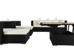 OUTFLEXX Loungemöbel-Set, Schwarz, Polyrattan, Für 9 Personen, Inkl. Loungetisch, Wasserfeste Kissenbox -Kettler Verkaufsgeschäft 7 1716 BOX D.jpg