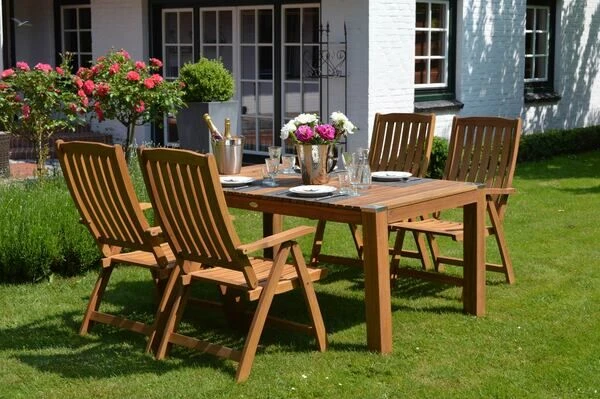 Ploß Halmstadt Multipositionssessel, FSC®-Akazienholz, Geölt, 60 X 70 X 110 Cm, 5-fach Verstellbar 7 Ploß Halmstadt Multipositionssessel, FSC®-Akazienholz, Geölt, 60 X 70 X 110 Cm, 5-fach Verstellbar – Bild 7