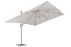 OUTFLEXX Ampelschirm, Creme, Aluminium In Holzoptik, 400x300cm, Inkl. Plattenständer -Kettler Verkaufsgeschäft 7 18511.jpg