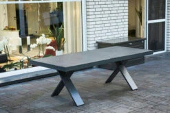 HARTMAN Sondermodell Xanadu / Aruba Sitzgruppe, Xerix/anthrazit, Alu/Glaskeramik, 10 Stapelsessel, 220/280x100cm -Kettler Verkaufsgeschäft 7 21138.jpg