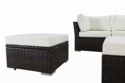 OUTFLEXX Loungemöbel-Set, Braun Marmoriert, Polyrattan, Inkl. Kaffeetisch, Für 5 Personen, Wasserfeste Kissenbox 15 OUTFLEXX Loungemöbel-Set, Braun Marmoriert, Polyrattan, Inkl. Kaffeetisch, Für 5 Personen, Wasserfeste Kissenbox -Kettler Verkaufsgeschäft 7 7759 BOX B.jpg