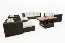 OUTFLEXX Loungemöbel-Set, Braun Marmoriert, Polyrattan, 9 Pers, Wasserfeste Kissenbox, Inkl. Loungetisch -Kettler Verkaufsgeschäft 8 16062 BOX D.jpg