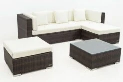 OUTFLEXX Loungemöbel-Set, Braun Marmoriert, 5 Pers, Polyrattan, Wasserfeste Kissenbox, Inkl. Beistelltisch -Kettler Verkaufsgeschäft 8 16068 BOX B.jpg