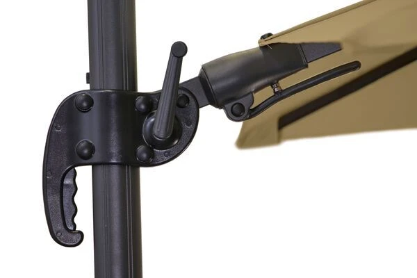 Schneider® SCHNEIDER Rhodos Eco Twist Ampelschirm, Taupe, Quadratisch, 270 X 270 Cm 8 Schneider® SCHNEIDER Rhodos Eco Twist Ampelschirm, Taupe, Quadratisch, 270 X 270 Cm – Bild 8