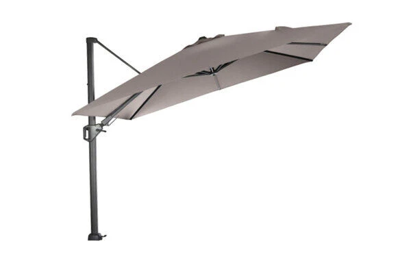 SIENA GARDEN Ampelschirm Sunset N+, Anthrazit / Taupe, Alu/Textil, Ca. 300x300 Cm 8 SIENA GARDEN Ampelschirm Sunset N+, Anthrazit / Taupe, Alu/Textil, Ca. 300x300 Cm – Bild 8