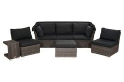 Ploß Rocking Loungeset, Grau/braun-meliert, Polyrattan, 5-6 Personen, Inkl. Sonnendach -Kettler Verkaufsgeschäft 8 18220.jpg