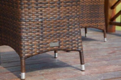 OUTFLEXX Dining Set, Braun Marmoriert, Polyrattan, Tisch 180x100cm, Spraystone, 6mm, 6 Sessel 27 OUTFLEXX Dining Set, Braun Marmoriert, Polyrattan, Tisch 180x100cm, Spraystone, 6mm, 6 Sessel -Kettler Verkaufsgeschäft 8 21232.jpg