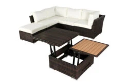 OUTFLEXX Loungemöbel-Set, Braun Marmoriert, Polyrattan, Inkl. Loungetisch, Für 5 Personen, Wasserfeste Kissenbox -Kettler Verkaufsgeschäft 8 7759 BOX D.jpg