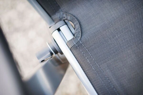 KETTLER Basic Plus Esstischgarnitur, Silber/ Anthrazit, 160 X 95 Cm, Alu/Textilene, 4 Multipositionssessel 9 KETTLER Basic Plus Esstischgarnitur, Silber/ Anthrazit, 160 X 95 Cm, Alu/Textilene, 4 Multipositionssessel – Bild 9