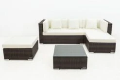 OUTFLEXX Loungemöbel-Set, Braun Marmoriert, 5 Pers, Polyrattan, Wasserfeste Kissenbox, Inkl. Beistelltisch -Kettler Verkaufsgeschäft 9 16068 BOX B.jpg