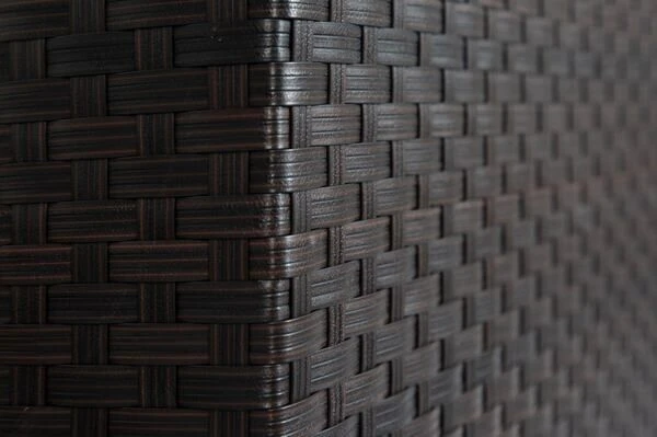 OUTFLEXX Loungemöbel-Set, Braun, Polyrattan, 5 Personen, Wasserfeste Kissenbox, Inkl. Kaffeetisch 9 OUTFLEXX Loungemöbel-Set, Braun, Polyrattan, 5 Personen, Wasserfeste Kissenbox, Inkl. Kaffeetisch – Bild 9