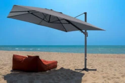 OUTFLEXX Ampelschirm, Anthrazit/grau, Alu/Polyester, 350x350cm, Inkl. Plattenständer -Kettler Verkaufsgeschäft 9 20363.jpg