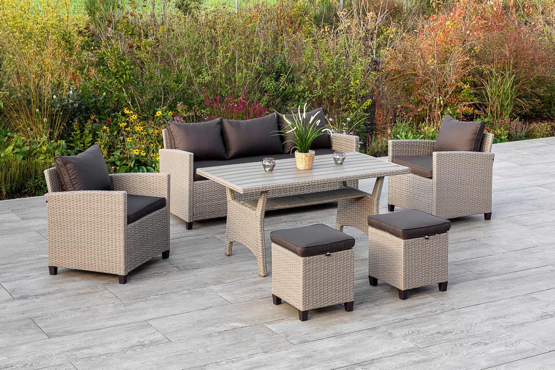 Kettler Verkaufsgeschäft -Kettler Verkaufsgeschäft merxx garten essgruppe striano 16 tlg inklusive kissen dining set